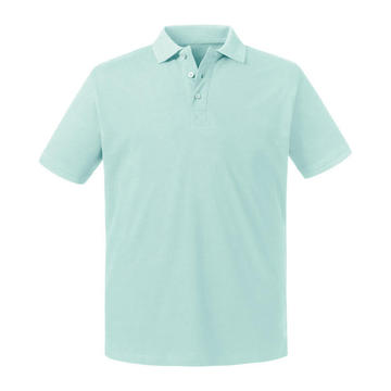 Polo uomo Pure Organic - AQ - AQUA