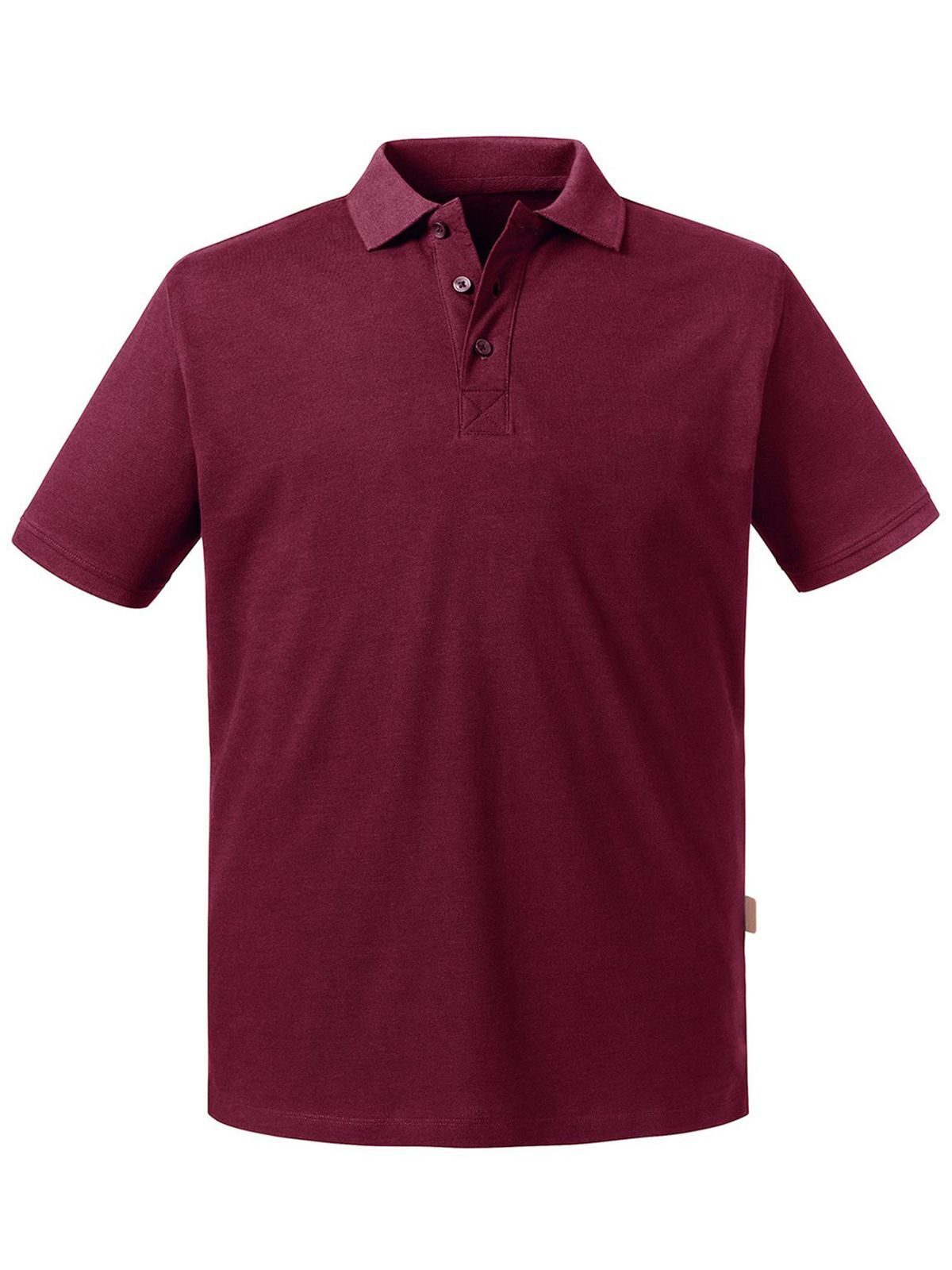 Men's Pure Organic Polo - 41 - Burgundy