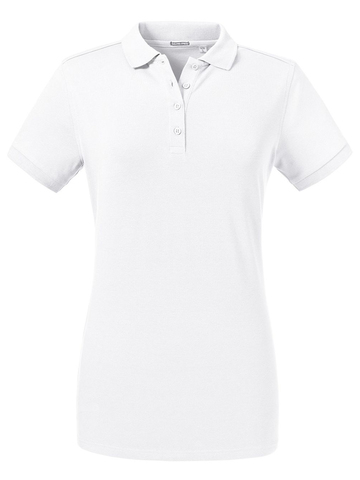 Polo donna Tailored Stretch - 30 - White