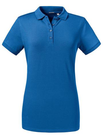 Polo donna Tailored Stretch - BH - Bright Royal