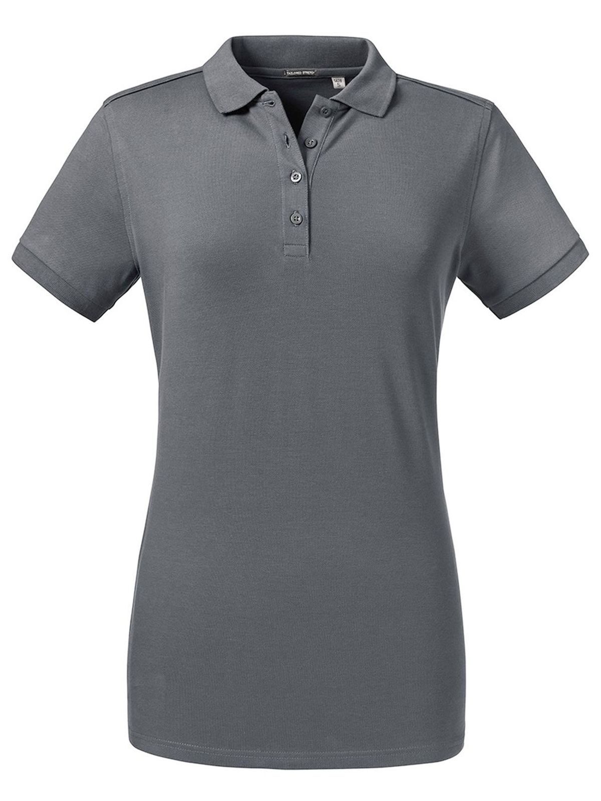 Ladies' Tailored Stretch Polo - CG - Convoy Grey