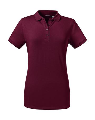 Polo donna Tailored Stretch - 41 - Burgundy