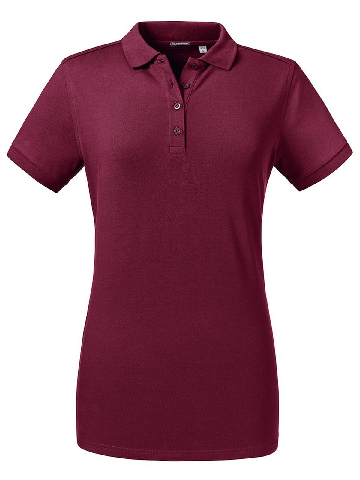 Ladies' Tailored Stretch Polo - 41 - Burgundy