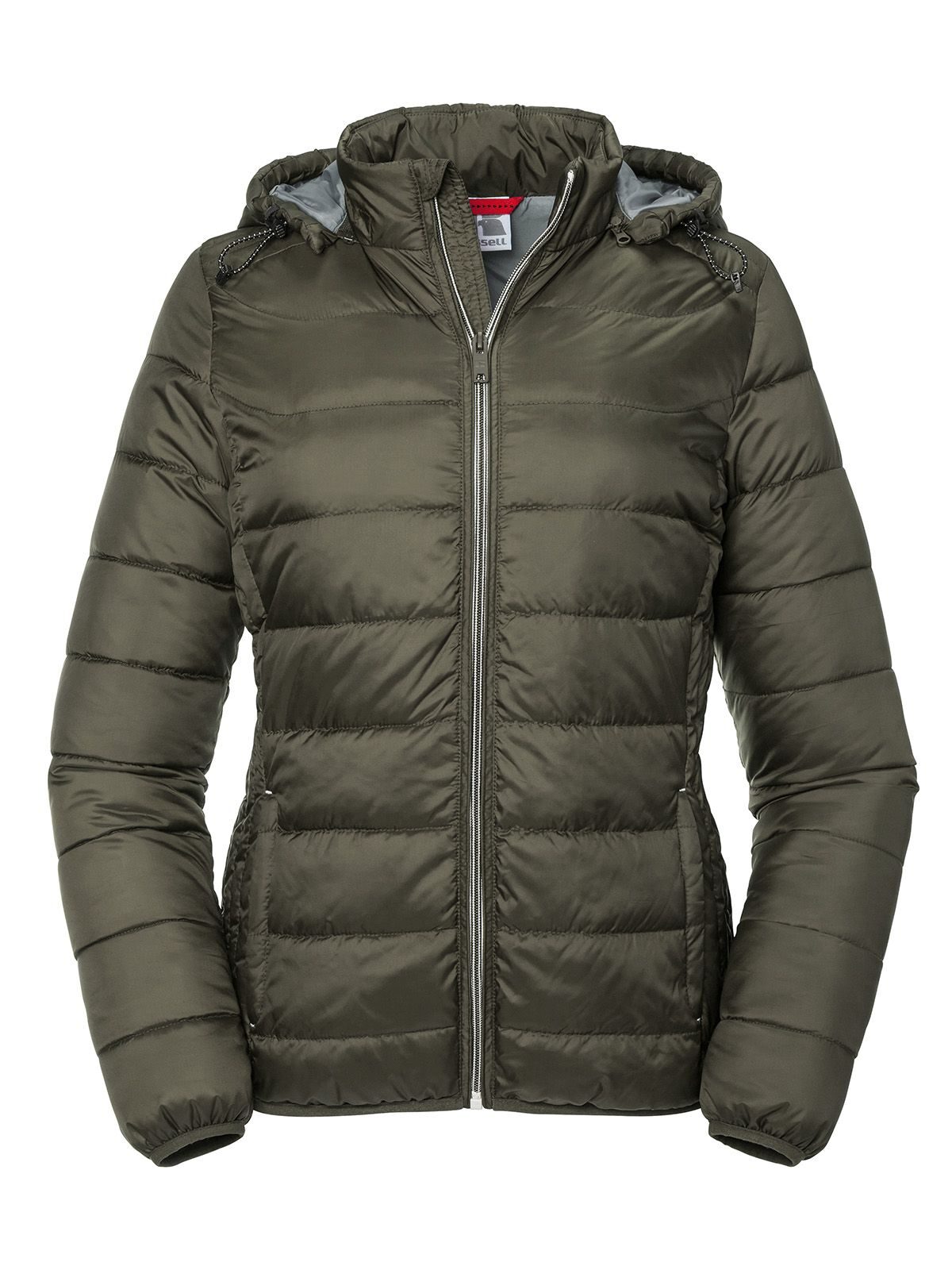 Ladies' Hooded Nano Jacket - DO - Dark Olive
