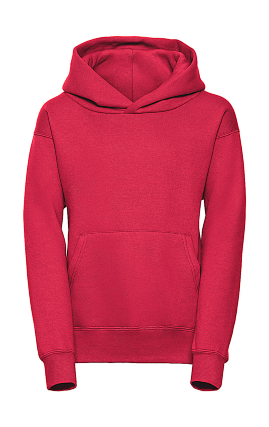Kids Hooded Sweatshirt - CR - Classic Red