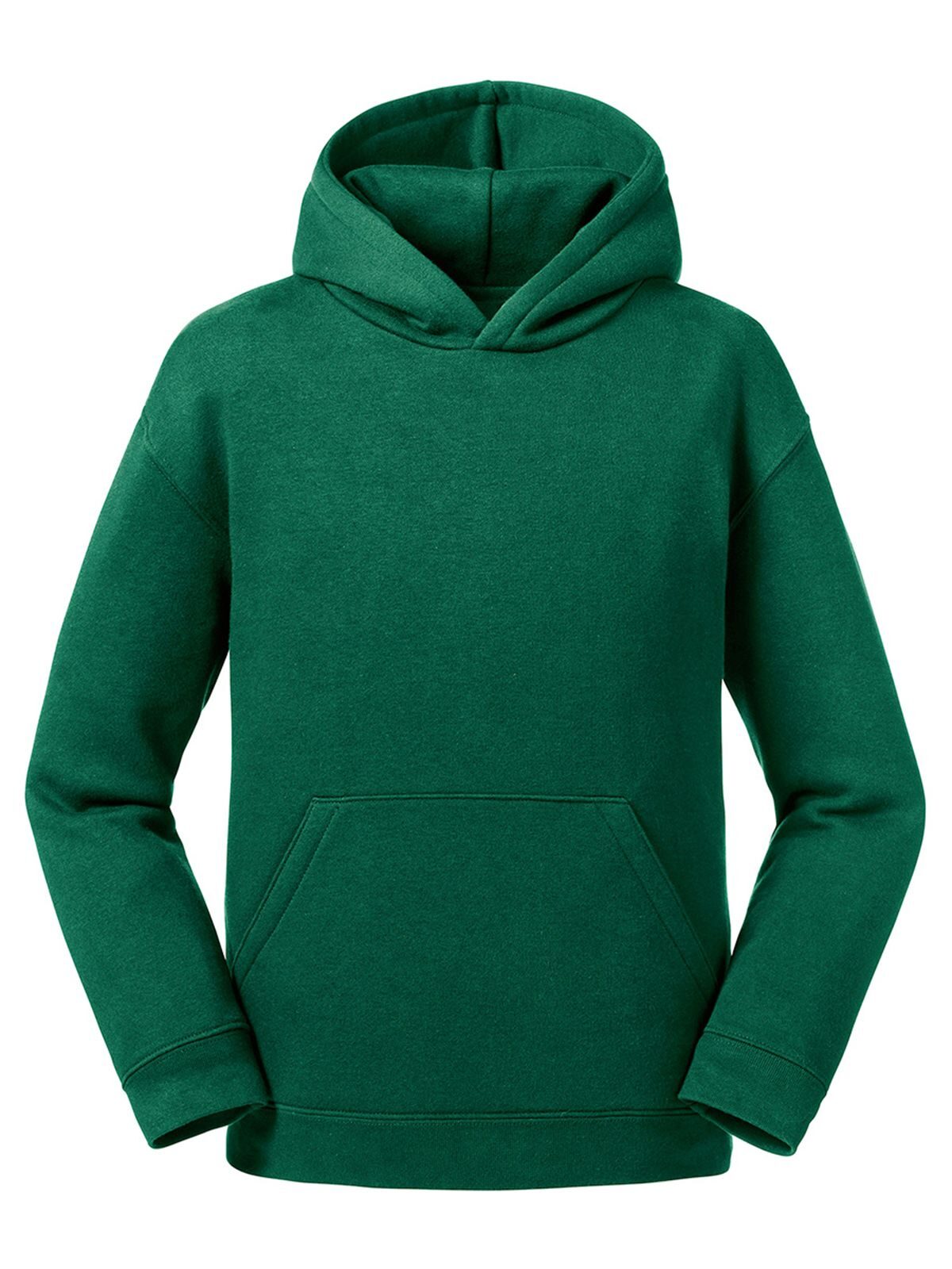 Kids Authentic Hooded Sweat - 38 - Bottle Green