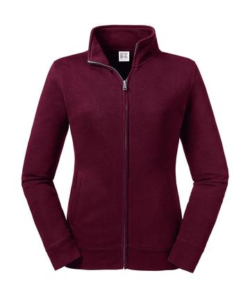 Felpa donna Authentic con zip - 41 - Burgundy