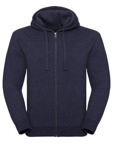 Felpa uomo Authentic Melange Zipped Hood - Felpa uomo Authentic Melange Zipped Hood