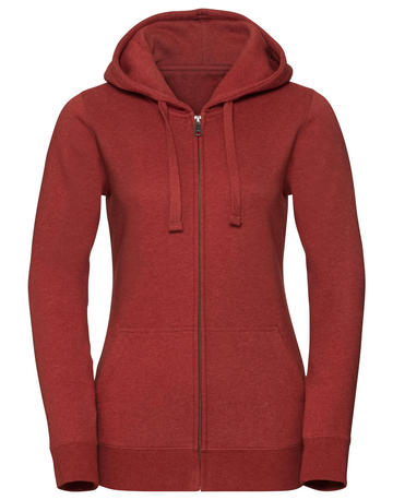 Felpa donna Authentic Melange Zipped Hood