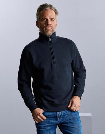 Felpa Authentic zip 1/4