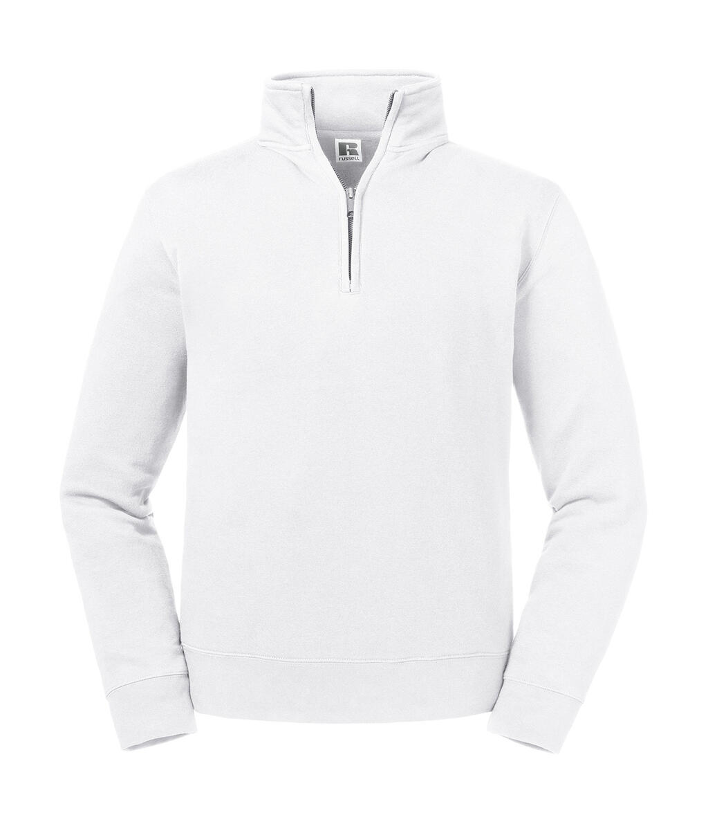 Authentic Quarter Zip Sweat - 30 - White
