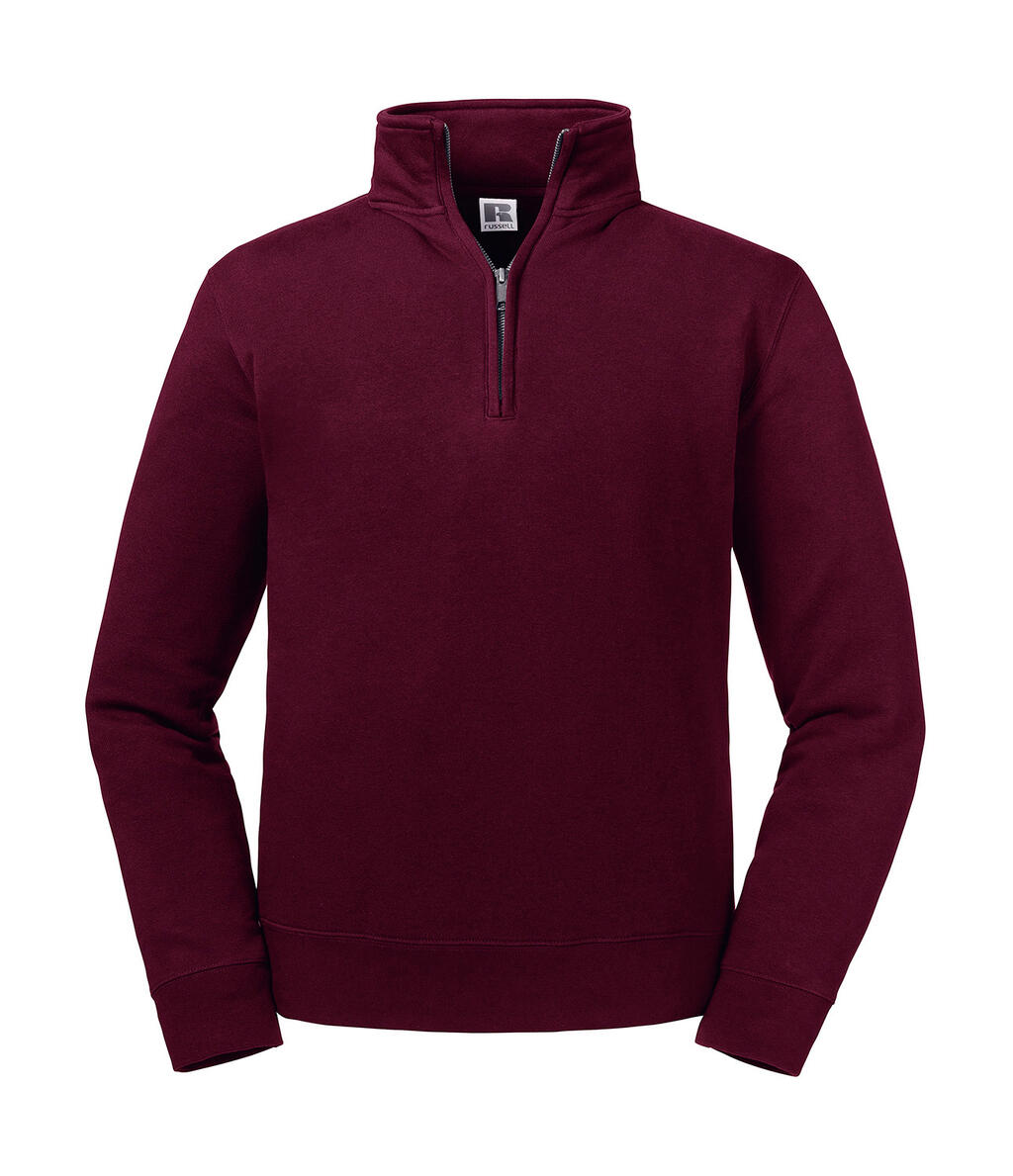 Authentic Quarter Zip Sweat - 41 - Burgundy