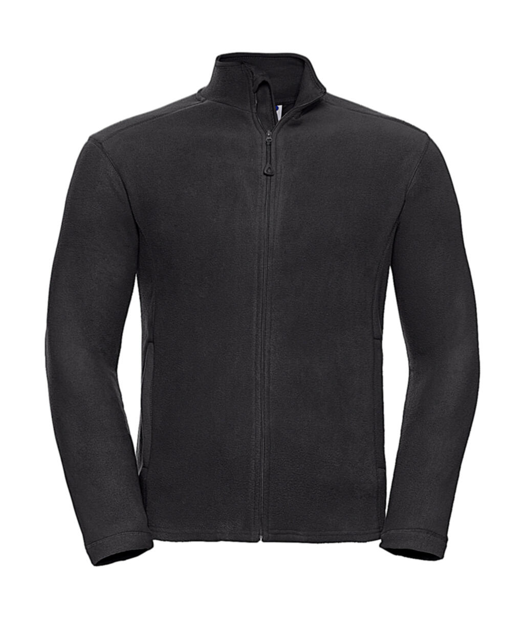 Micropile Uomo con zip intera - 36 - Black