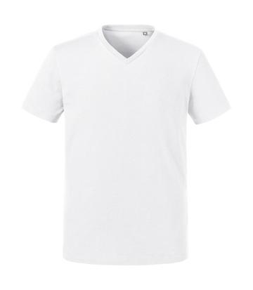 T-shirt uomo scollo a V Pure Organic - 30 - White