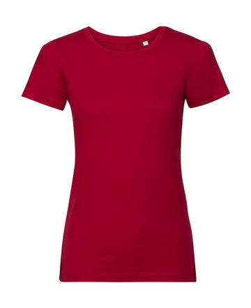 T-shirt donna Authentic Pure Organic - CR - Classic Red