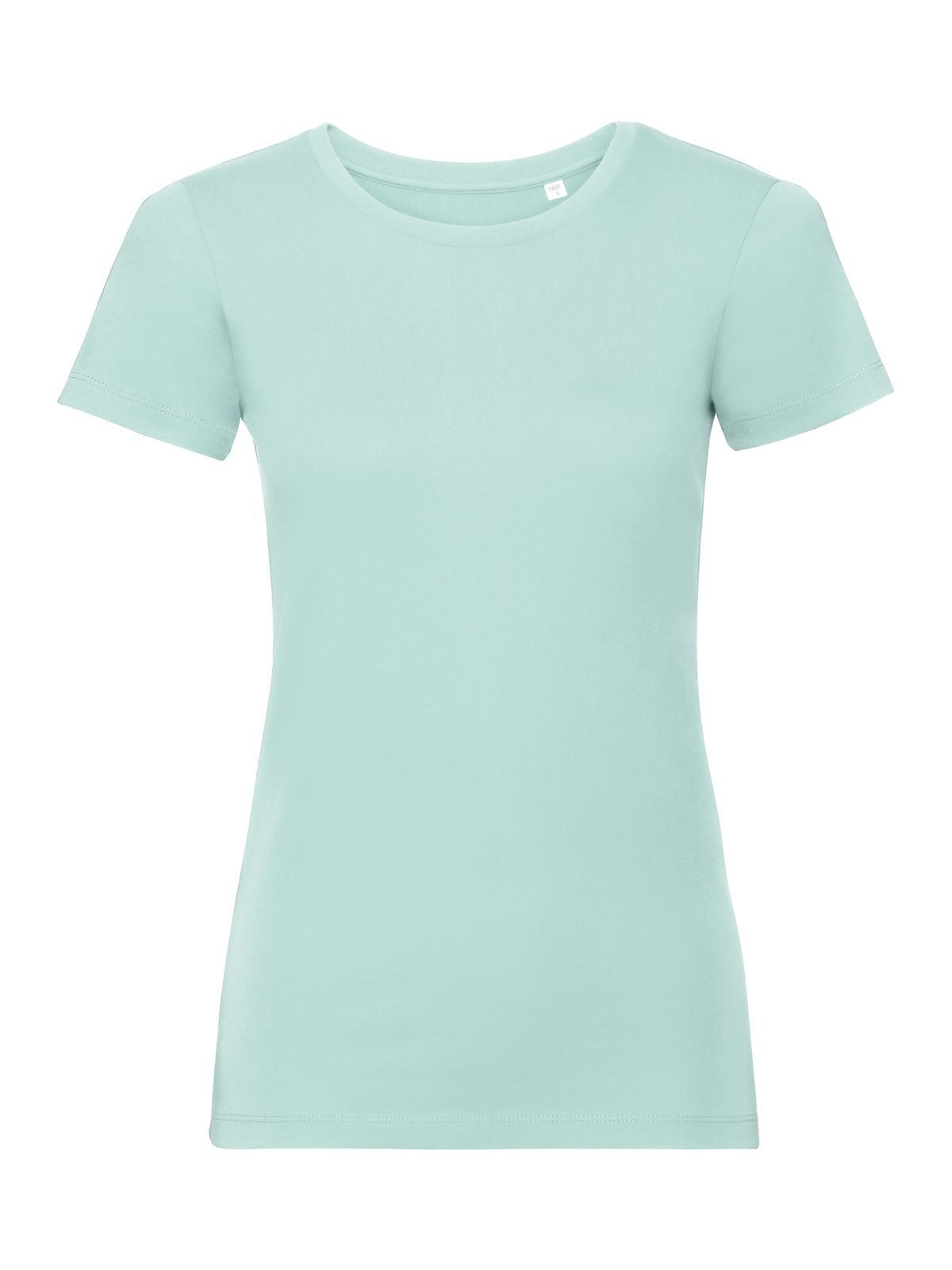 Ladies`Pure Organic T - AQ - Aqua