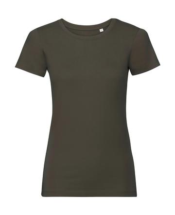 T-shirt donna Authentic Pure Organic - DO - Dark Olive