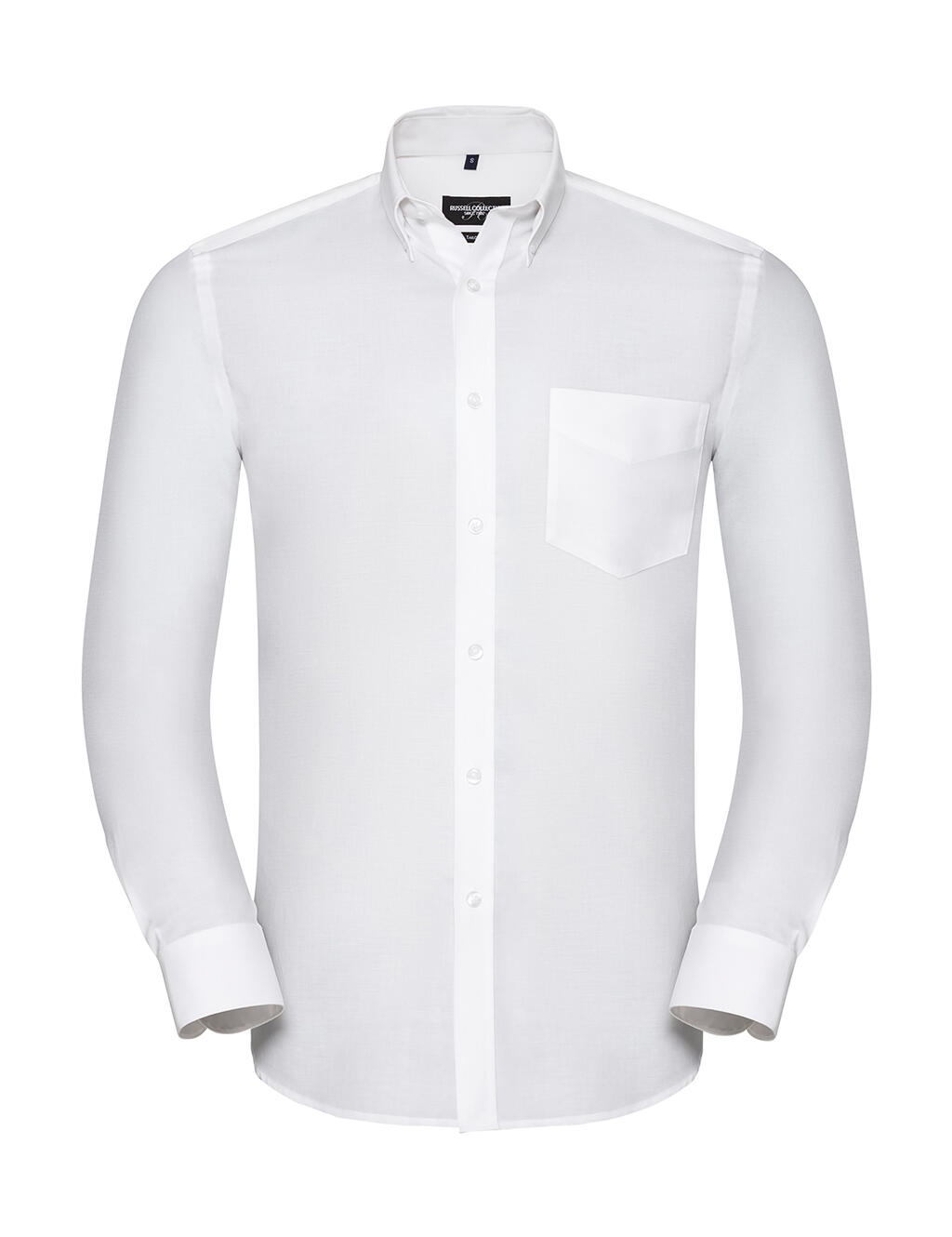 Camicia LS Tailored Button-Down Oxford - 30 - White