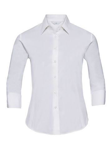 Camicia donna maniche a 3/4 - 30 - White