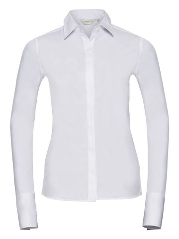 Camicia donna Ultimate Stretch maniche lunghe - 30 - White