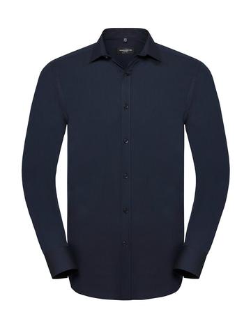 Camicia uomo Ultimate Stretch maniche lunghe - 203 - BRIGHT NAVY