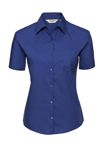 Camicia popeline puro cotone maniche corte - ZT - Aztec Blue