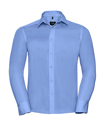 Camicia Tailored Ultimate maniche lunghe non-stiro - BZ - Bright Sky