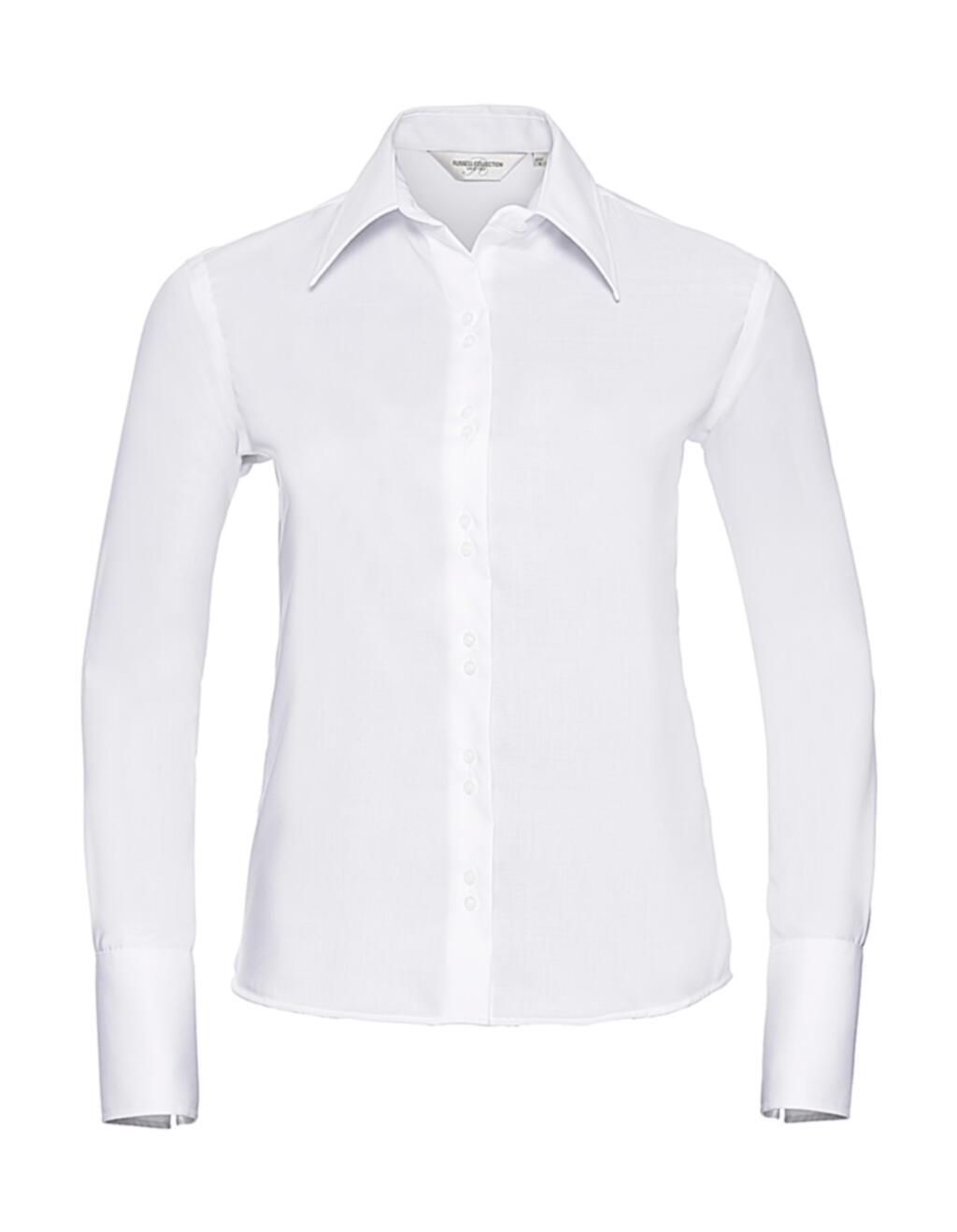 Ladies' Long Sleeve Tailored Ultimate Non-Iron Shirt - 30 - White