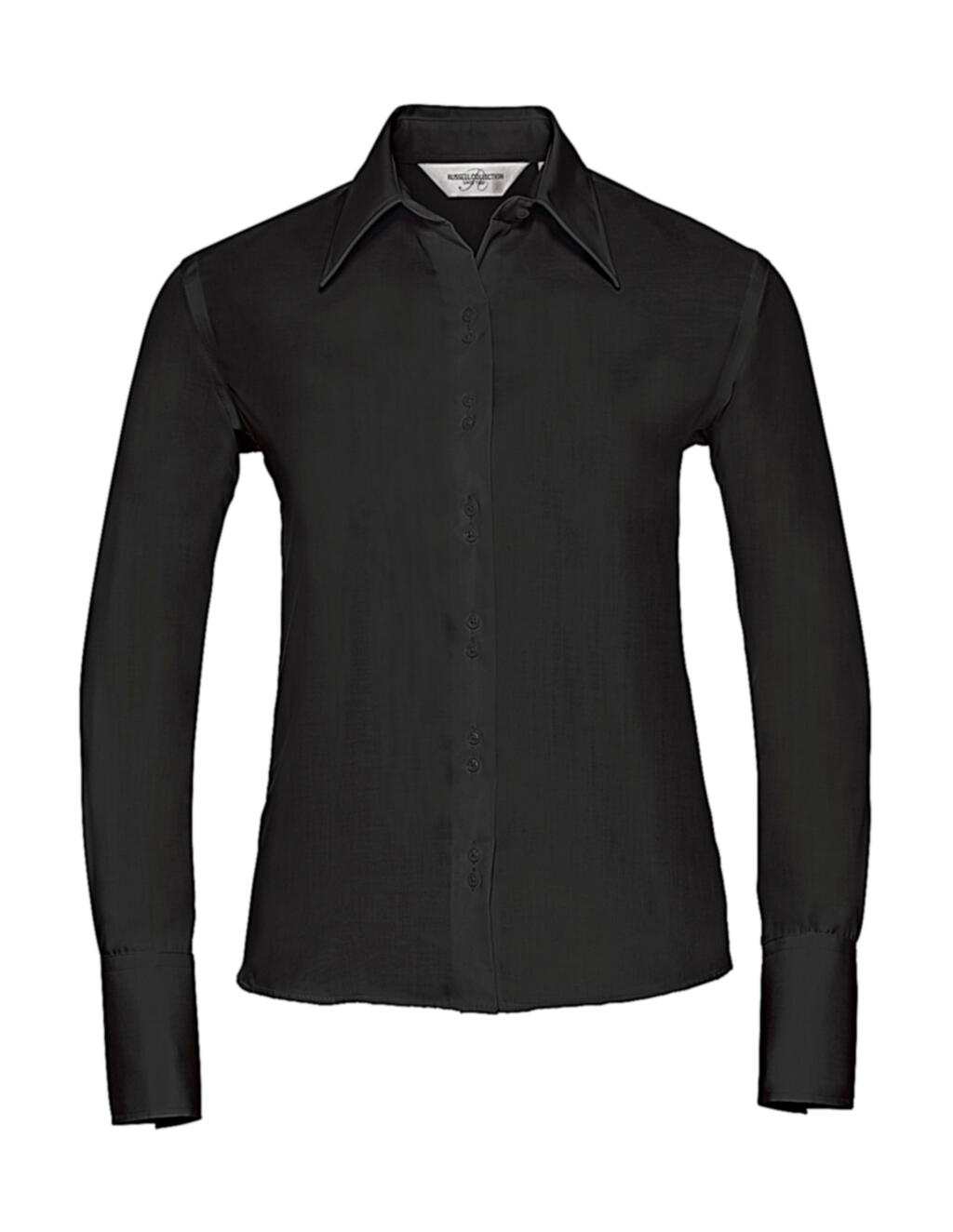 Ladies' Long Sleeve Tailored Ultimate Non-Iron Shirt - 36 - Black