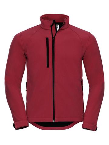 Men's Soft shell Jacket - CR - Classic Red