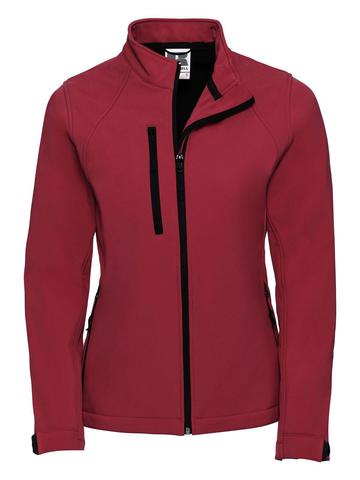 Ladies' Softshell Jacket - CR - Classic Red