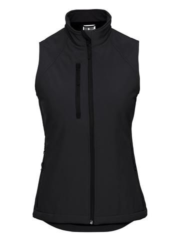 Ladies Softshell Gilet - 36 - Black