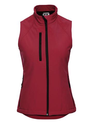 Ladies Softshell Gilet - CR - Classic Red