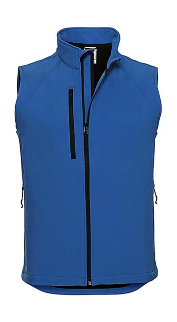 Men's Softshell Gilet - 316 - AZURE