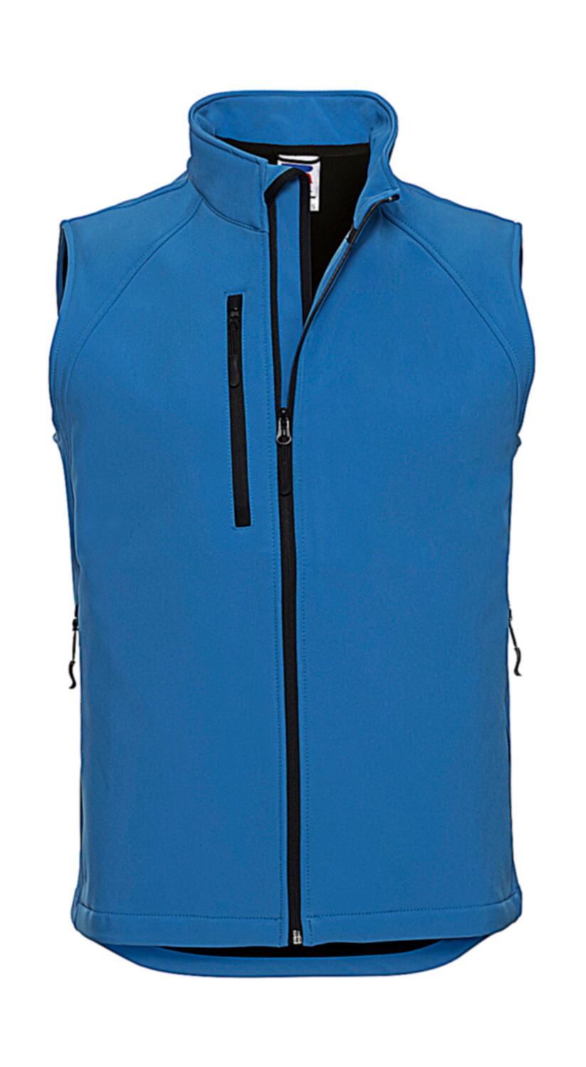 Men´s Softshell Gilet - Azure
