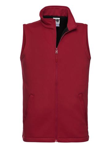 Men's Smart Softshell Gilet - CR - Classic Red