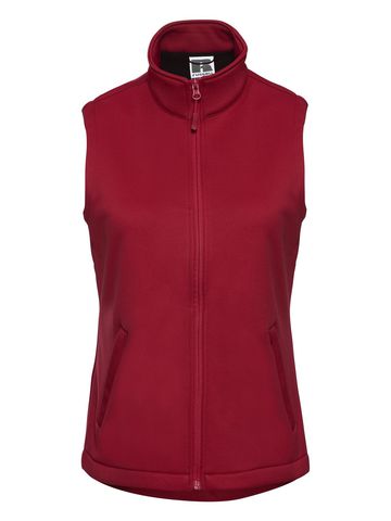 Ladies' Smart Softshell Gilet - CR - Classic Red