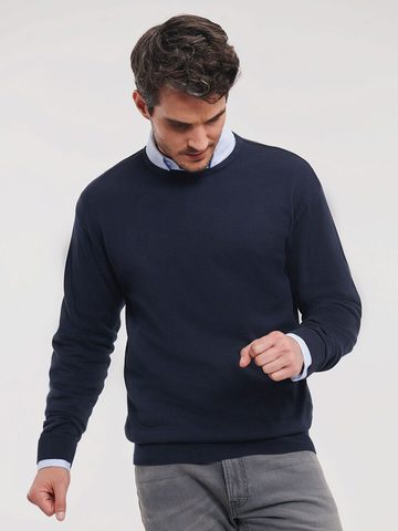 Men's Crew Neck Knitted Pullover