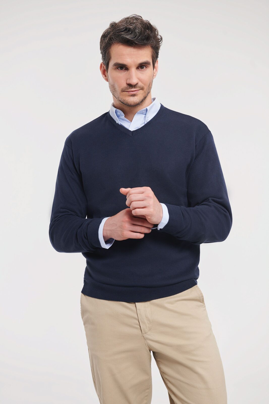 Men´s V-Neck Knitted Pullover