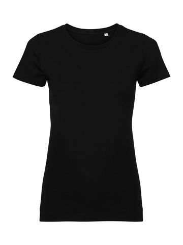 Ladies' Pure Organic Tee - 36 - Black