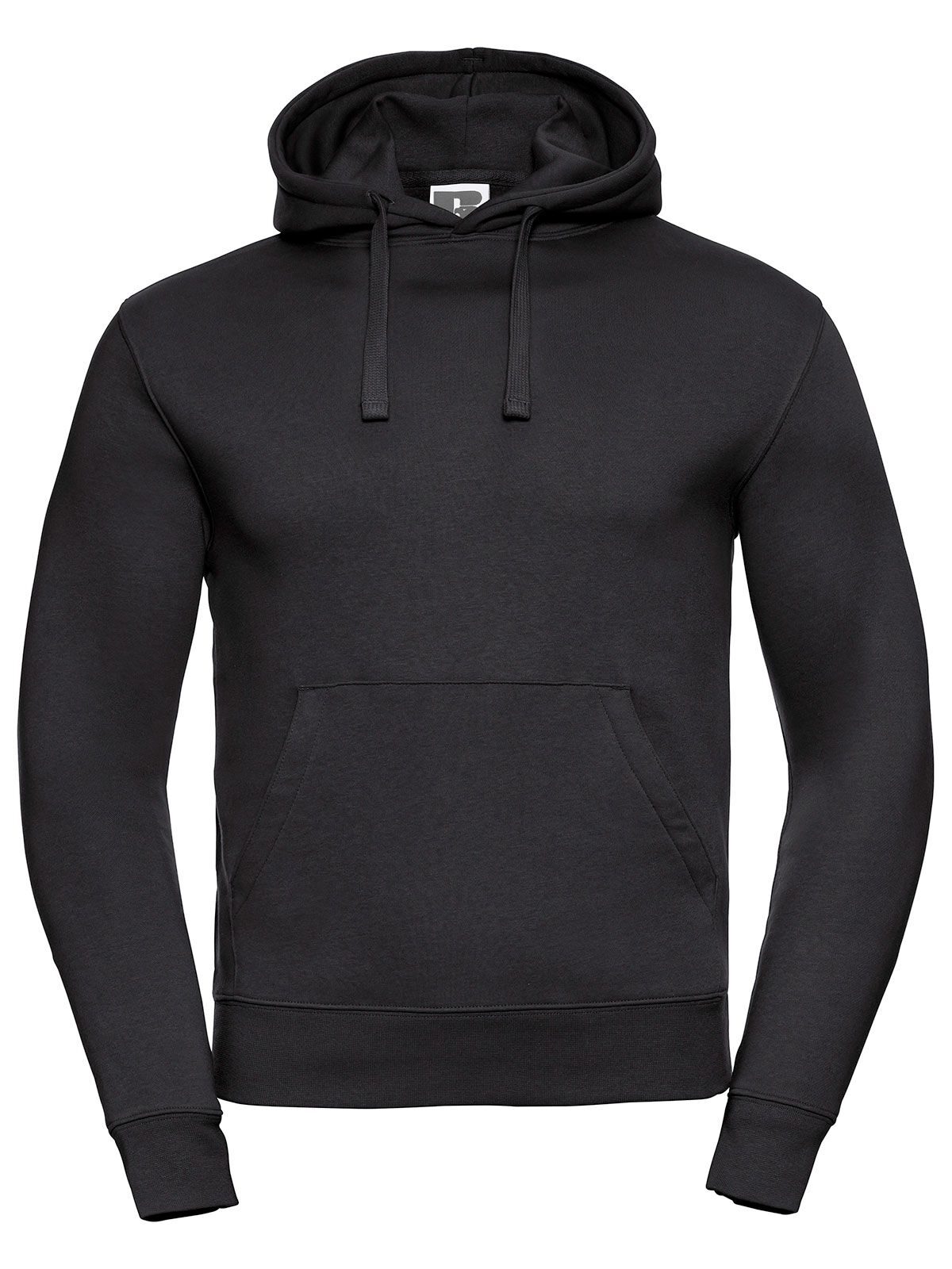 Men's Authentic Hooded Sweat - 36 - Black