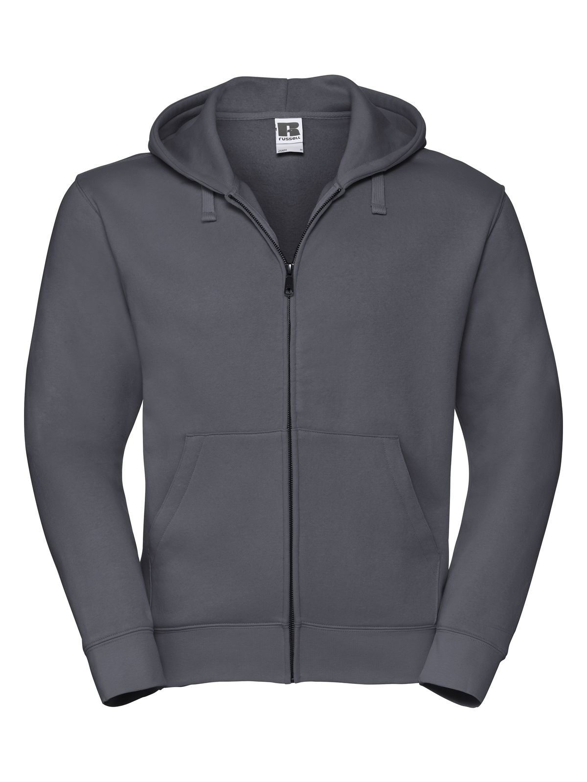 Men's Authentic Zipped Hood Jacket - CG - Convoy Grey
