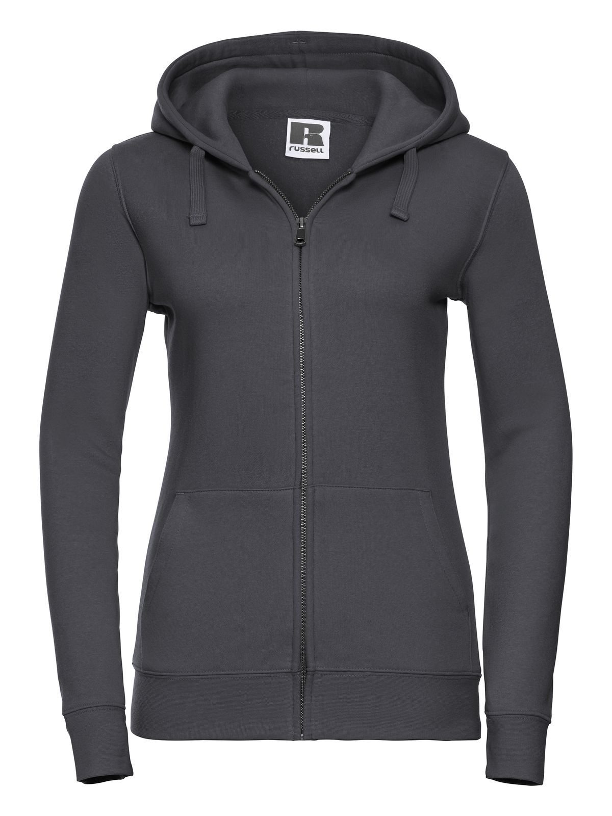 Ladies´ Authentic Zipped Hood Jacket - Convoy Grey