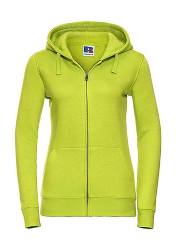 Authentic con Cappuccio e Zip - LM - Lime