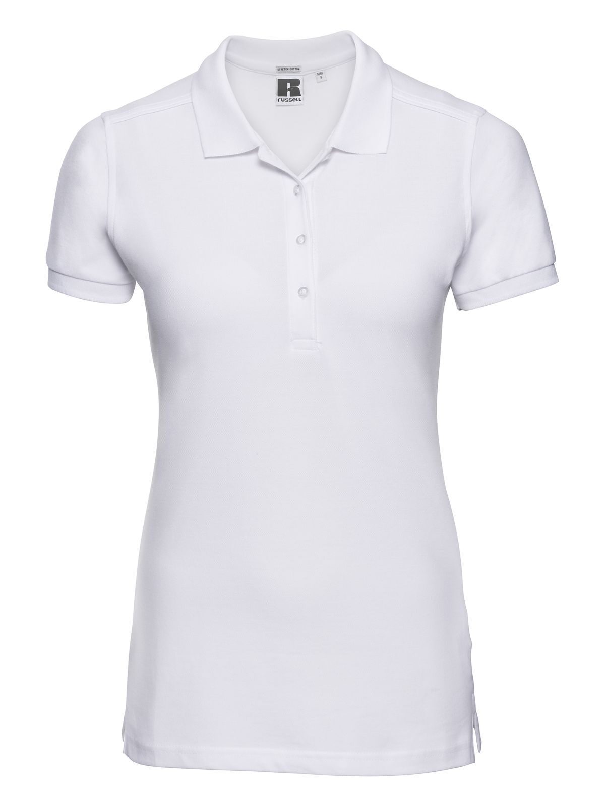 Ladies' Fitted Stretch Polo - 30 - White