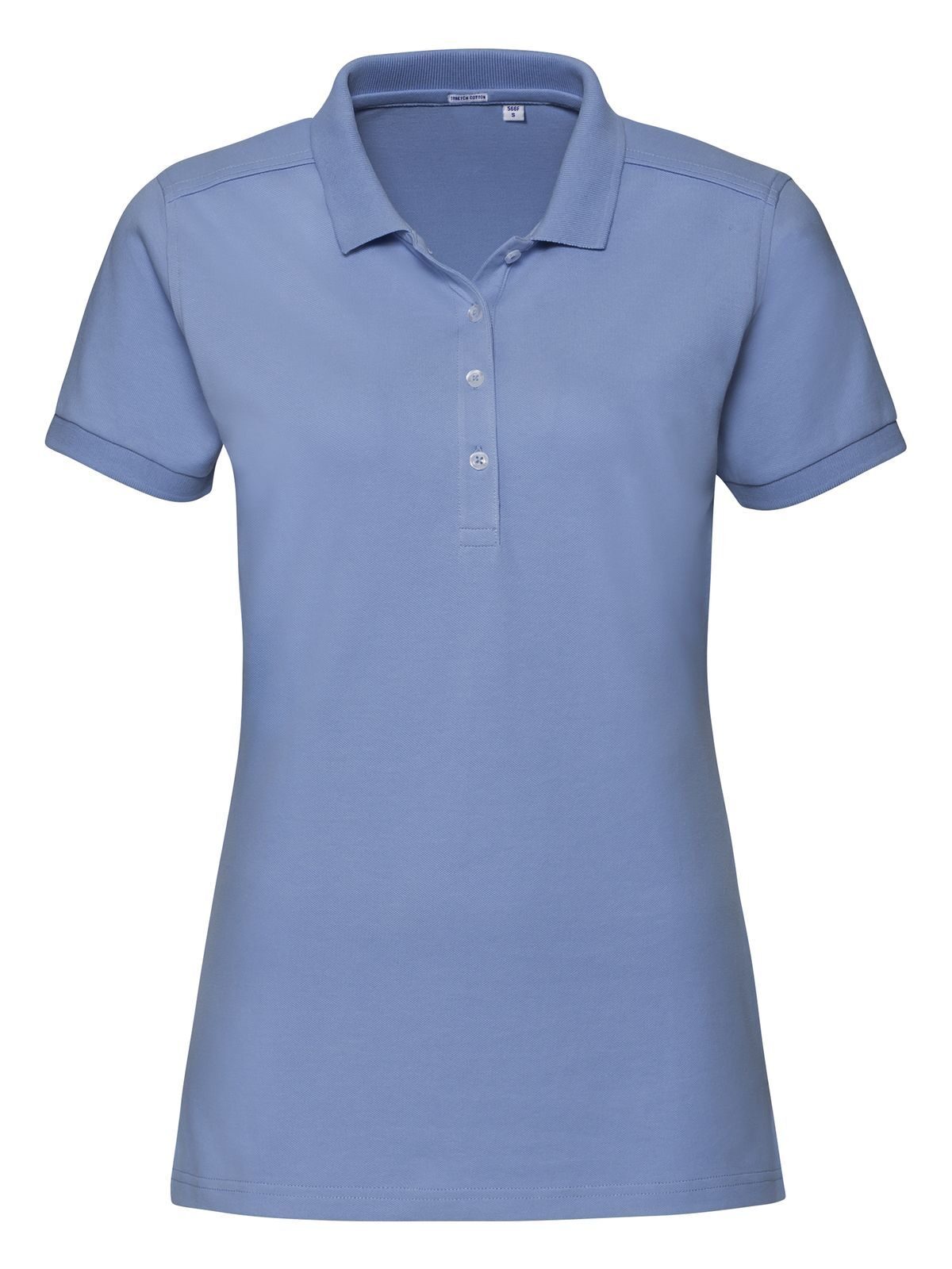 Ladies' Fitted Stretch Polo - SC - Sky