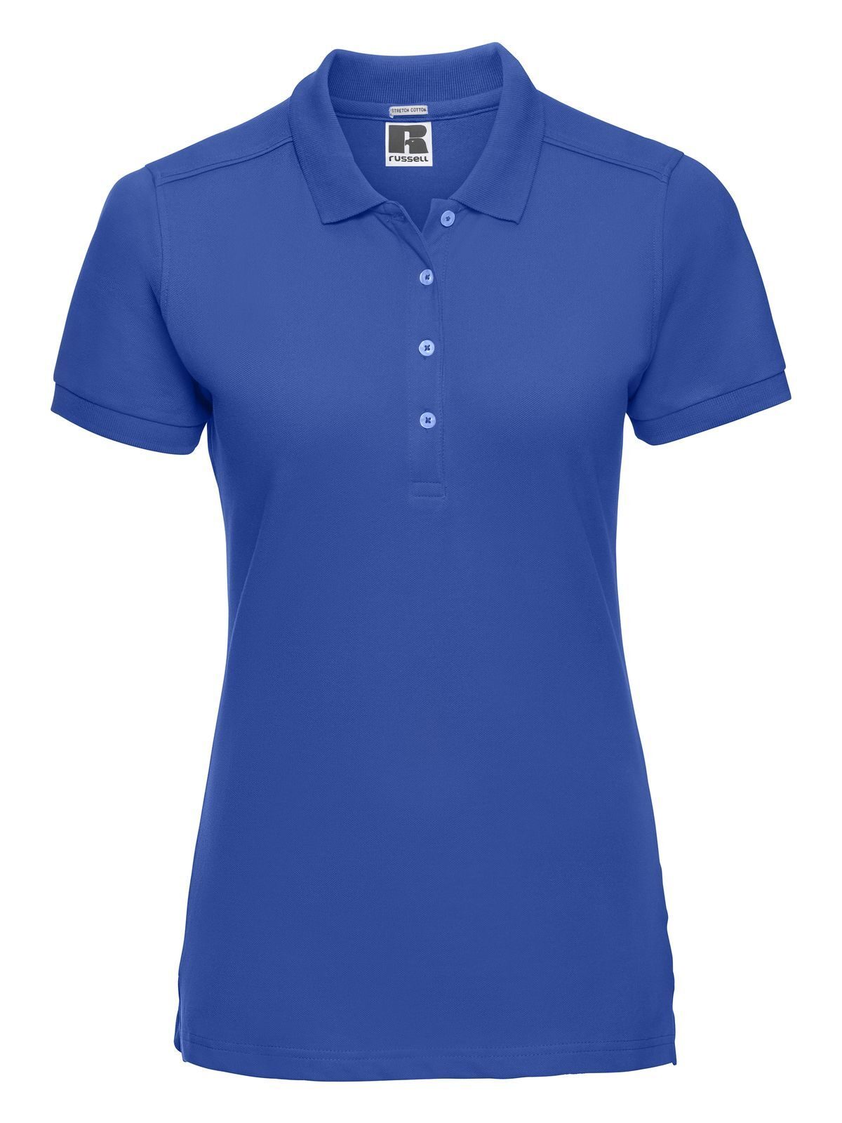 Ladies' Fitted Stretch Polo - ZU - Azure Blue