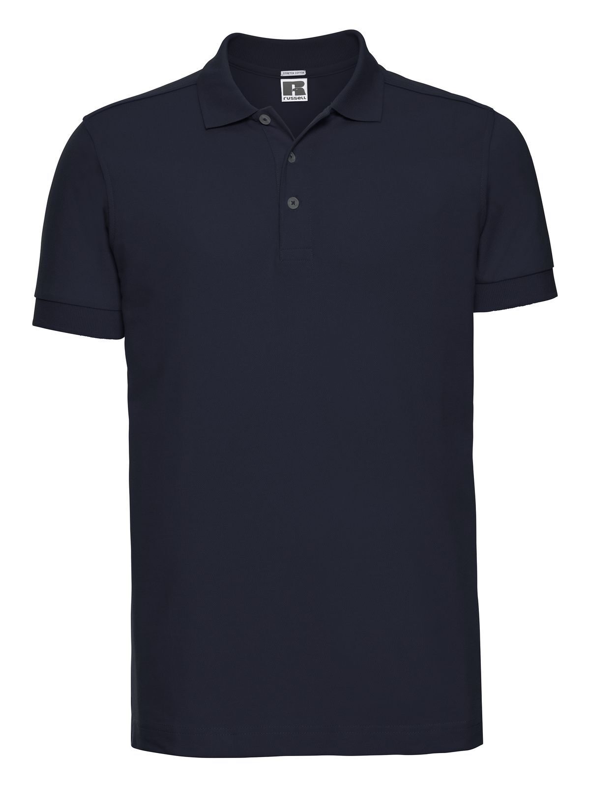 Men's Fitted Stretch Polo - FN - French Navy