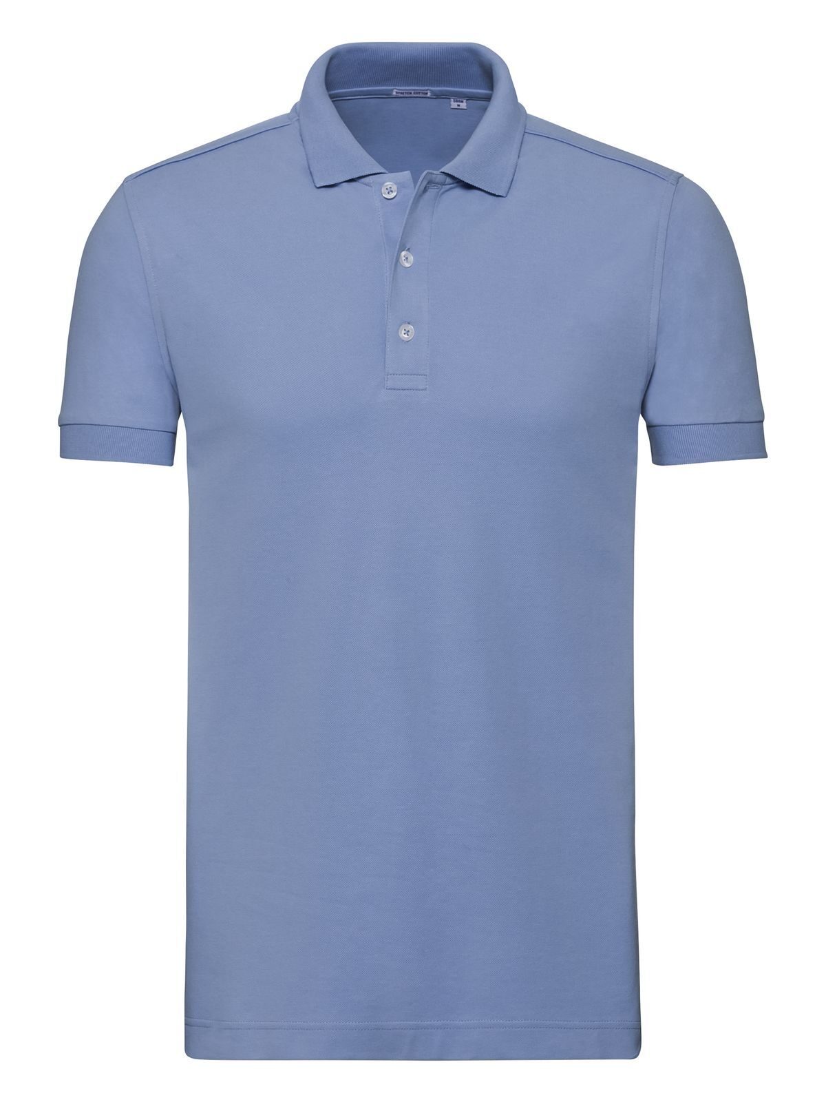 Men's Fitted Stretch Polo - SC - Sky
