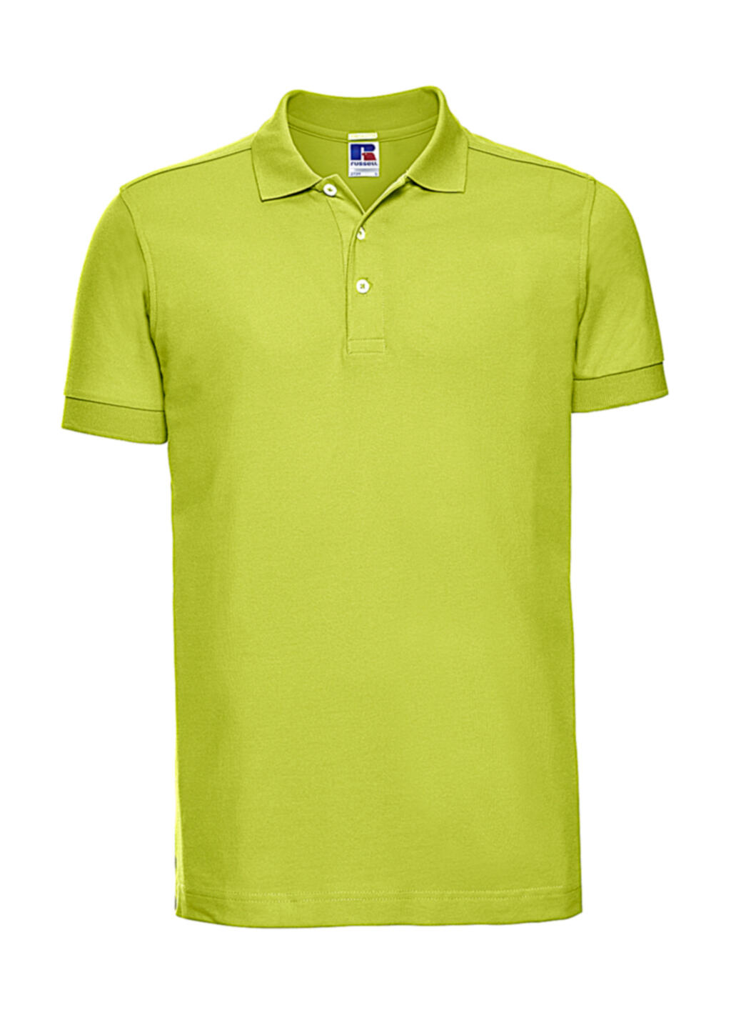 Men's Fitted Stretch Polo - LM - Lime